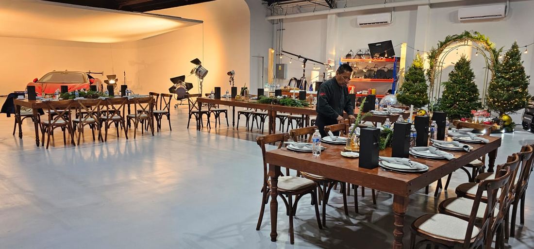 Ambientación de salón corporativo